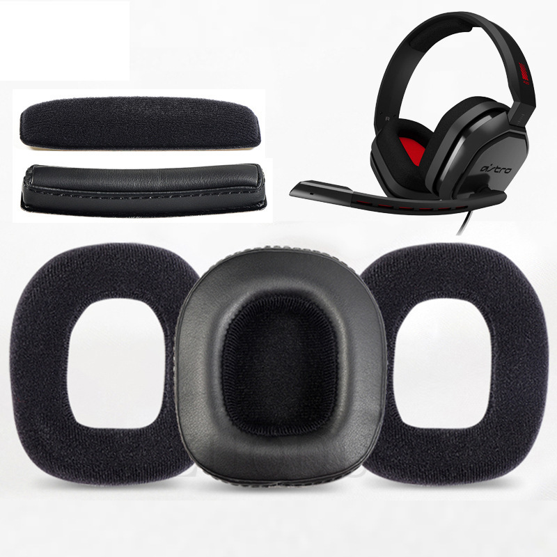 Coussinets d'oreille, Kit de bandeau de remplacement pour casque de jeu Logitech Astro A50 A10 A20 A40