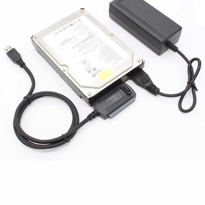 Kabel för ata/atai lba usb till ide kabel usb 2.0 to ide/sata 2.5 " 3.5 " hårddisk disk hdd konverter adapter kabel plug play