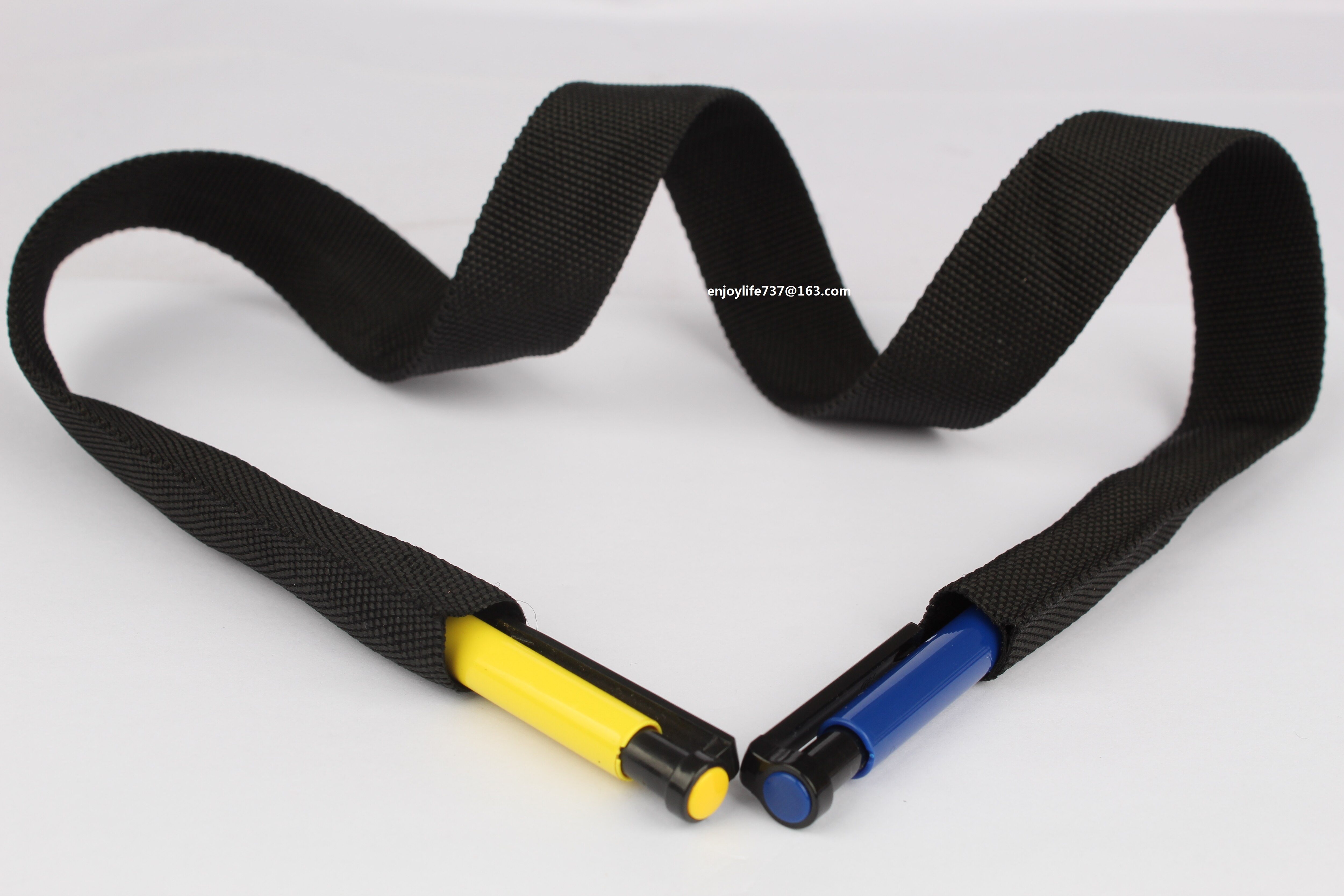 25mm wide special black Hollow tubular PP webbing tape ribbon belt 10 yards a lot