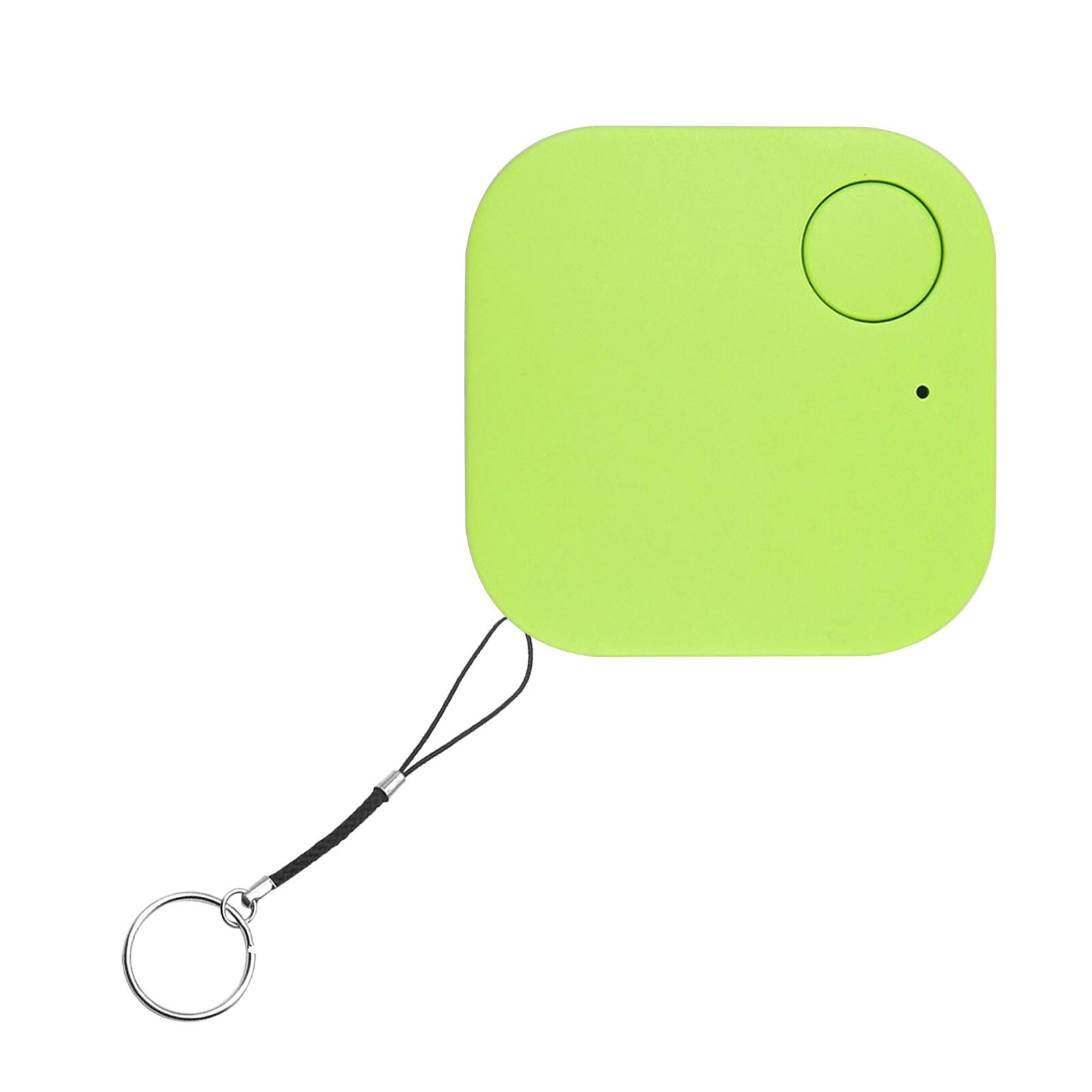 Mini sporingsenhed kat hund kæledyr tracker placering vandtæt anti-tabt smart aktivitet trackers bluetooth nøgle finder gps locator: Grøn