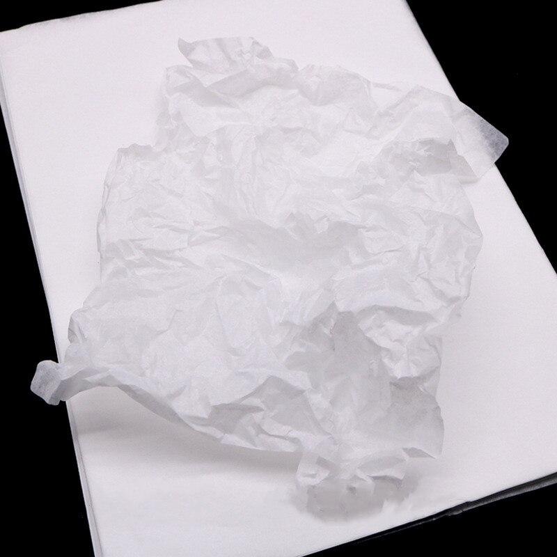 100Sheets/ Lot A4 Doorschijnende Vloeipapier Tissue Papier Bladwijzer Fruit Wikkelen Papers Bloemen Verpakking Materiaal