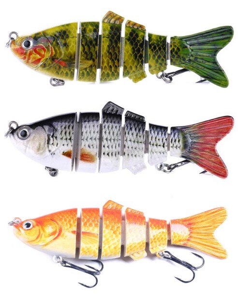 3 X Realscale Fishing Savage Swimbait Lures Pike Perch Candy Plug Bait Pike Gear Plastic Flies Sporting Goods Fishing Tools: 2