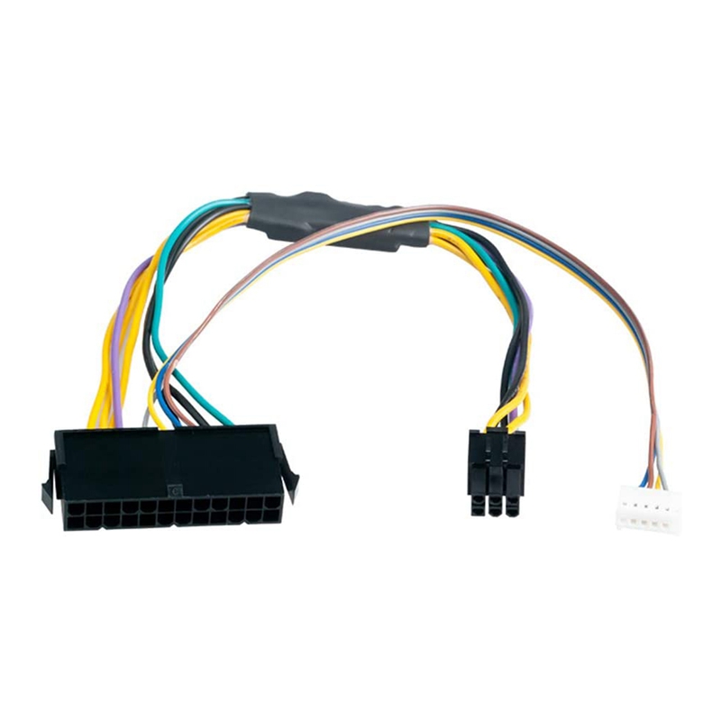 Atx Belangrijkste 24Pin Vrouwelijke Om 6Pin Mannelijke 6Pin Pci-E Psu Power Adapter Supply Cable Connector Voor Hp Elite 8100 8200 8300 800G1