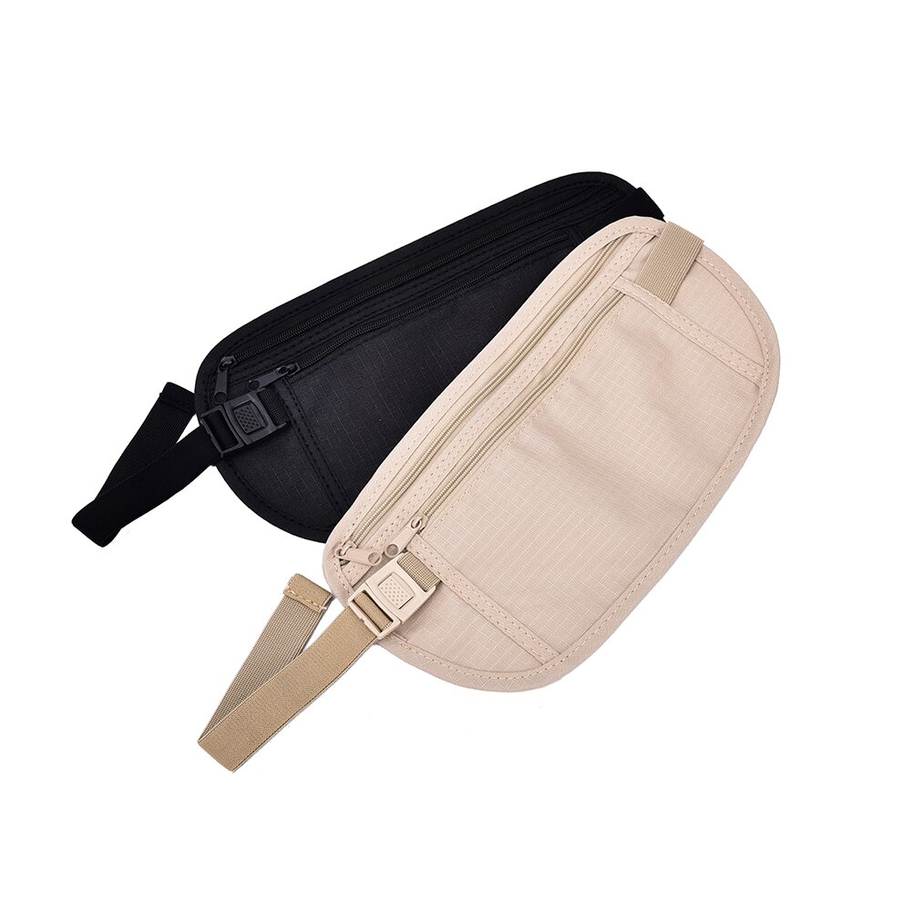 Voyage en plein air Invisible Taille Sac En Cours D'exécution Taille Pochette Sport Pochette Sacs De Sport Anti-Vol Sac de Taille
