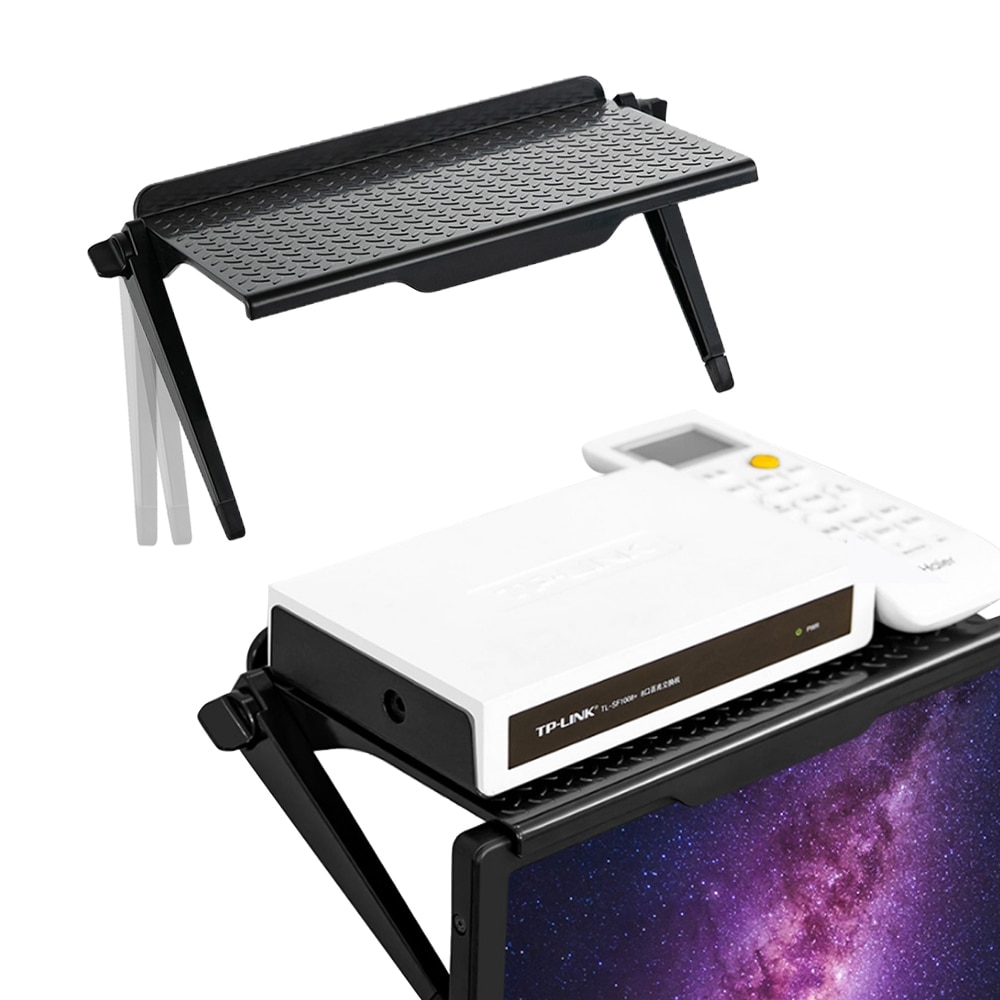 Fast Desktop Stand Foldable Shelf TV Box Router Shelf Set-top Box Bracket Holder Mini PC DVD Player Stand Rack