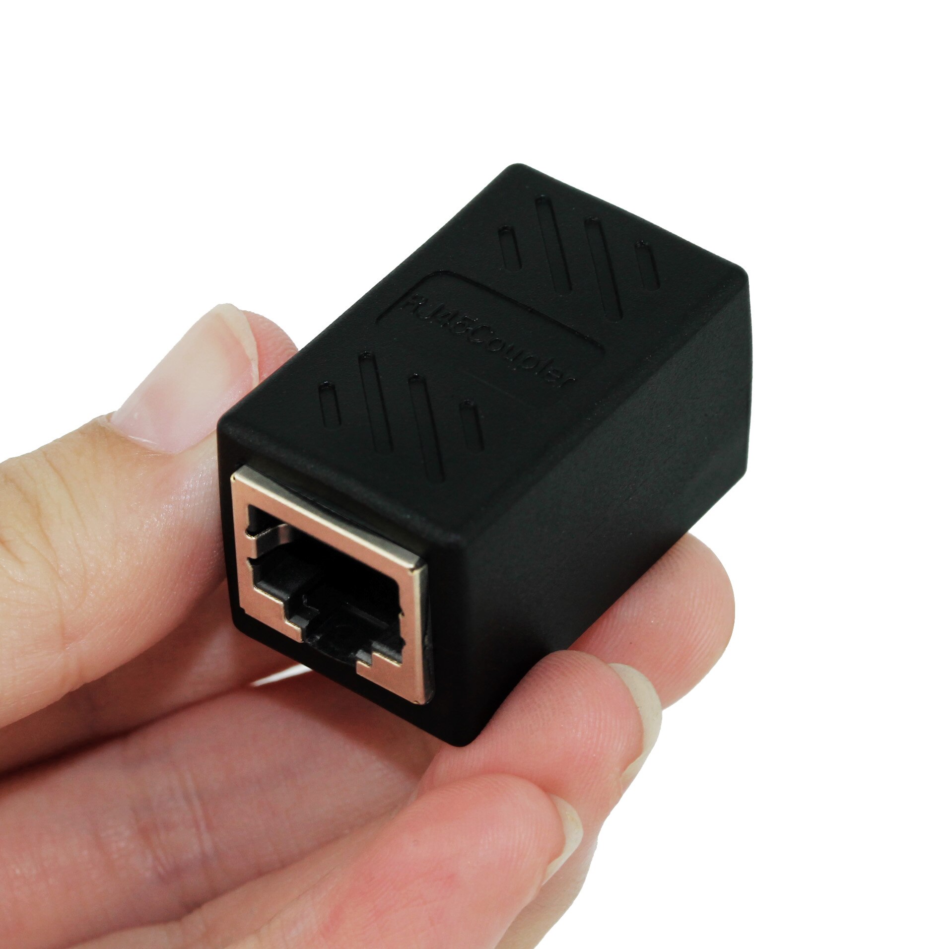 RJ45 Female To Female Port Network Ethernet LAN Splitter Connector Transfer Head RJ45 Adapter Coupler CAT5 CAT6 Sockt