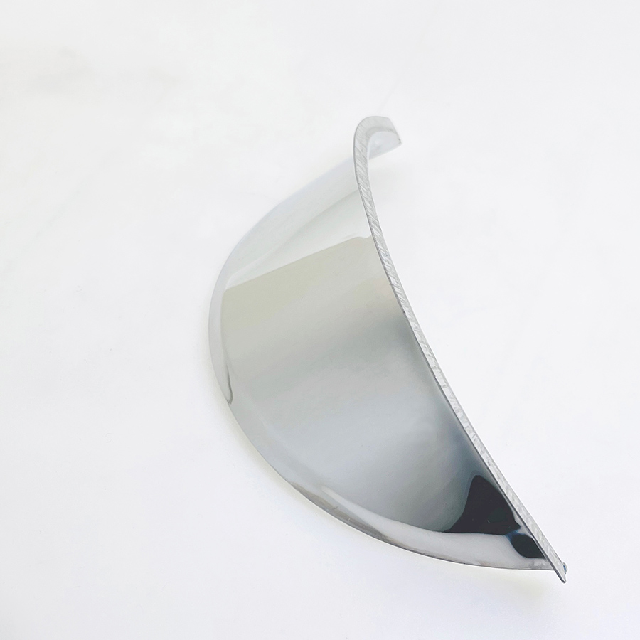 Para Benelli Vespa Triumph, visera de faro de motocicleta de Metal cromado, cubierta Universal de faro a prueba de lluvia para motocicleta y Scooter