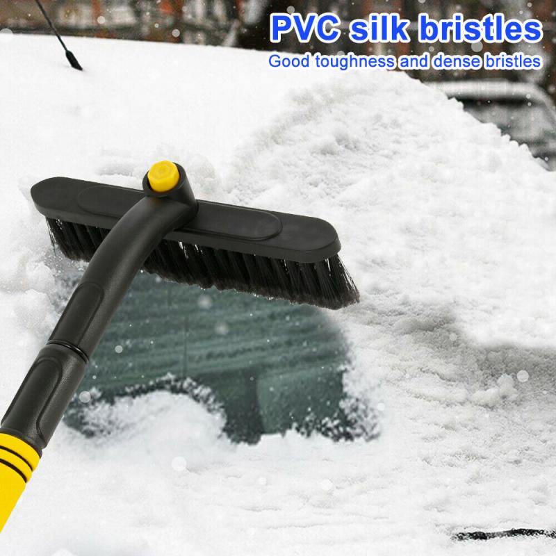 Snow Removal Broom Car Windshield Ice Scraper Glass Snow Brush Extendable Snow Remover Cleaner Tool Broom Washing Accessories