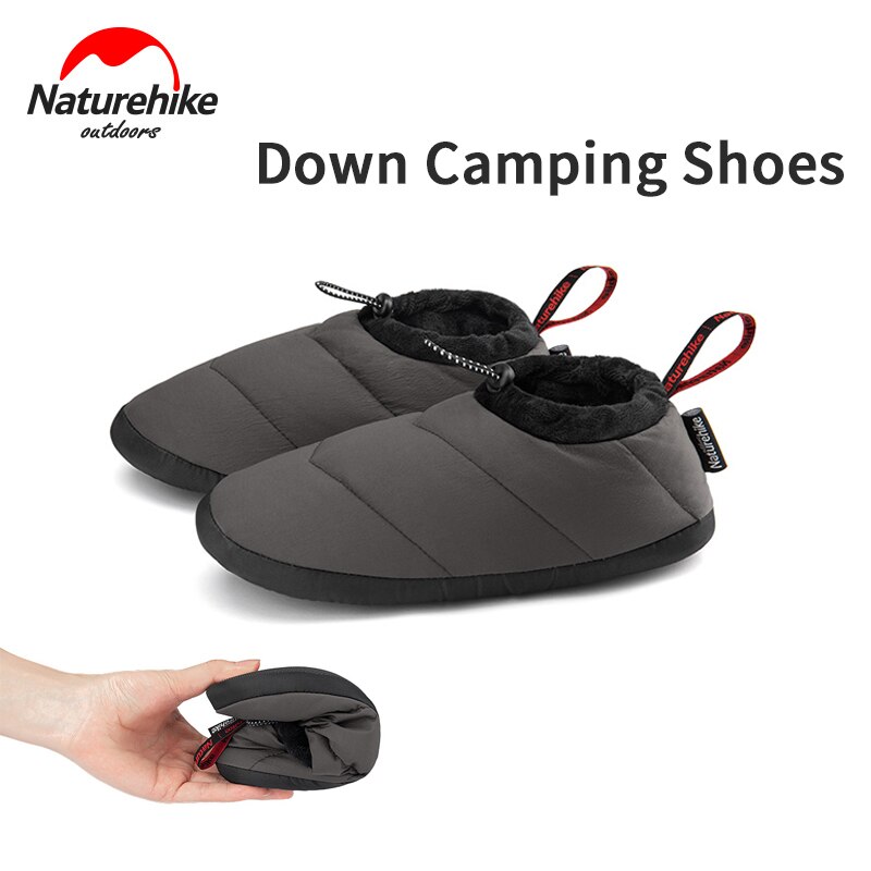 Naturehike Outdoor Eendendons Kamp Schoenen Draagbare Licht Keep Warm Waterdicht Winddicht Lage-Top Antislip Thuis Schoenen