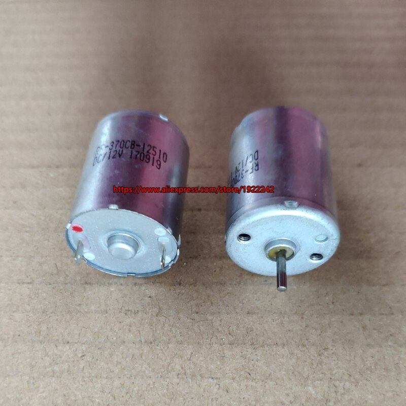 Brand Diamter 24Mm RF-370CB 12V 3700Rpm Edele Metalen Borstel Dc Motor Low Noise Speelgoed Model 370 motor ~