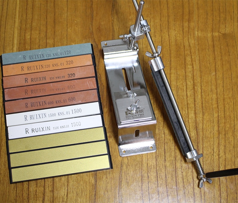 Knife Sharpener Angle Guide Kitchen Accessories Knife Sharpener Ruixin Pro iii Knife Sharpener Sharpening System.