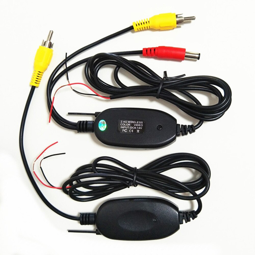 2.4G Draadloze Zender Ontvanger Kits Gebruik voor achteruitrijcamera Auto monitor