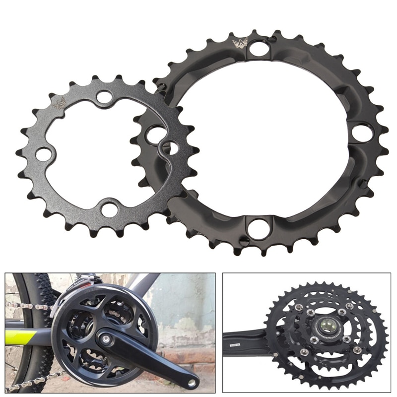 9 speed 22t 32t 44t kettingblad crankstel carbonstaal fiets crankstel kettingblad mtb racefiets kettingblad voor shimano slx xt