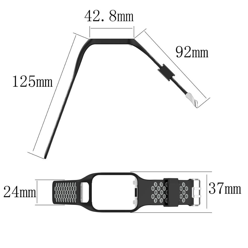 Silikon Band Strap Für Tomtom Runner 2/3 Sport Uhrenarmbänder TPE Handgelenk Gurt Für Tomtom Adventurer/Golfer 2/Funken/3 musik Armband
