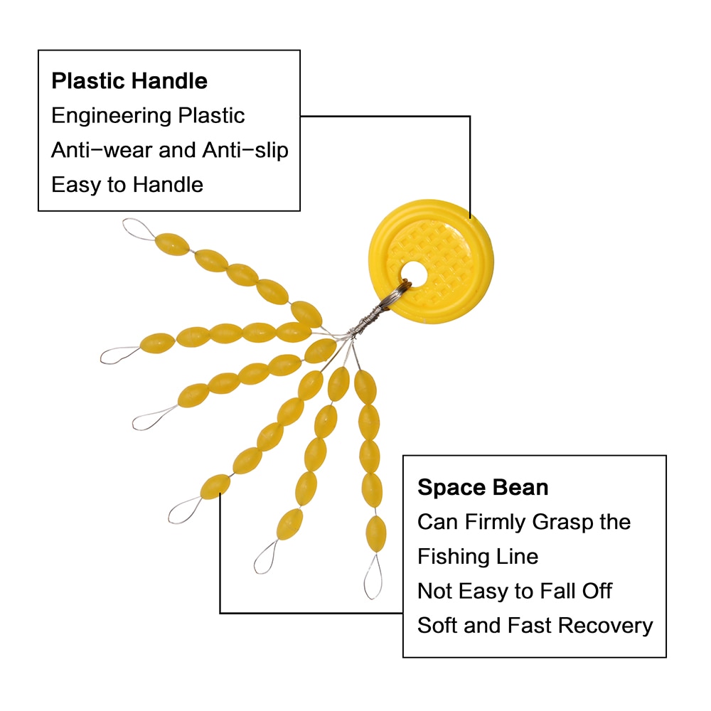180pcs Rubber Float Stopper Fishing Bobber Line Stops Space Beans Fishing Tackle Box Oval lure fishing tackle