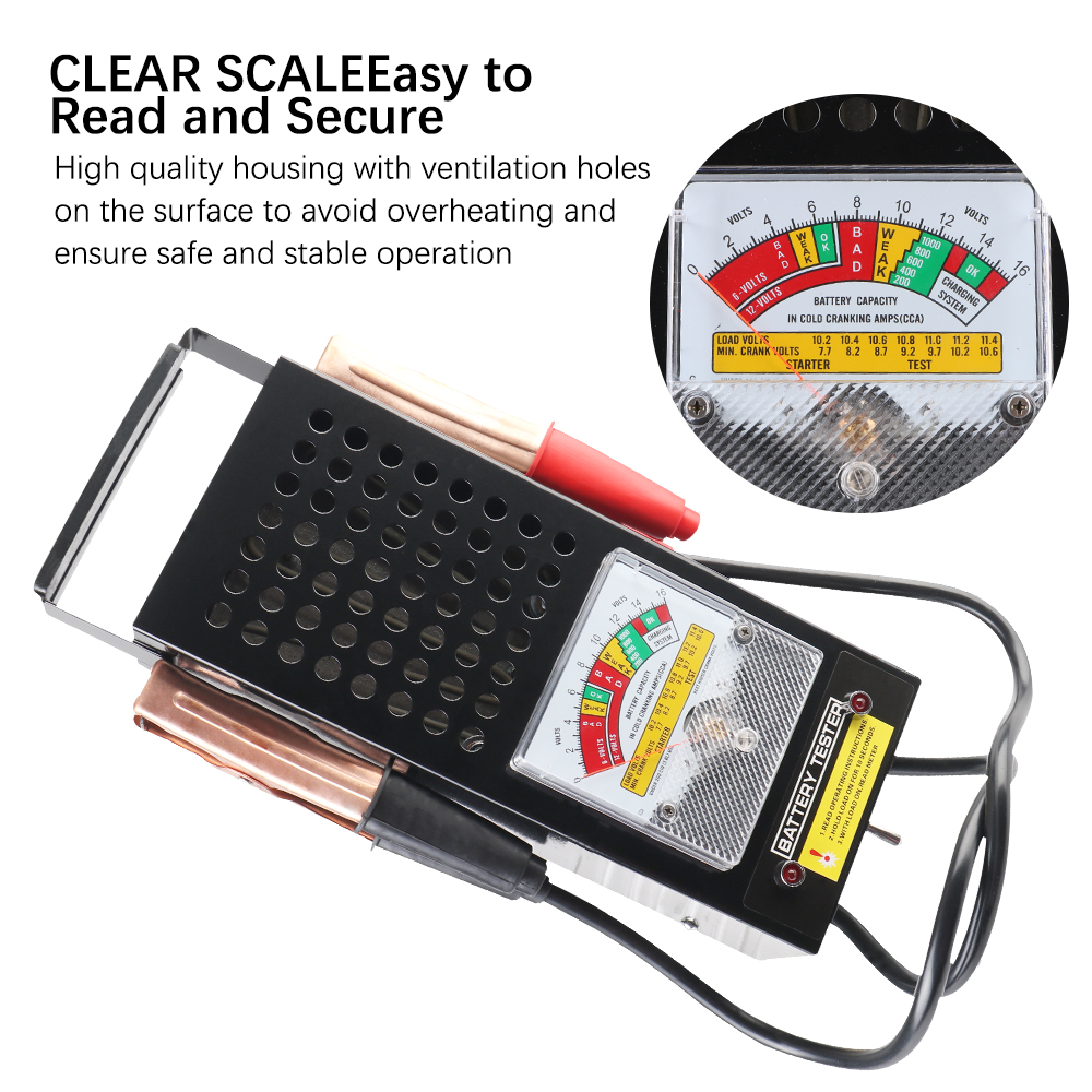 Car Battery Load Tester 6V 12V 80AH 100AH 120AH 200AH Discharge Test Alternator Auto Car Truck Accumulator For Lead Acid Battery