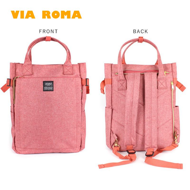 Zaino da donna stile giapponese anello zaino per Laptop 15.6 di grande capacità Design multi-tasca per zainetto per ragazze adolescente Mochila