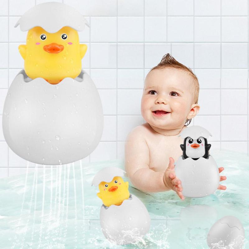 Cute Animals Beach Bath Toy Excellent ABS Sprinkler Water Spray Toy for Children Infants Expansion 140X90mm Static 100X90x30mm