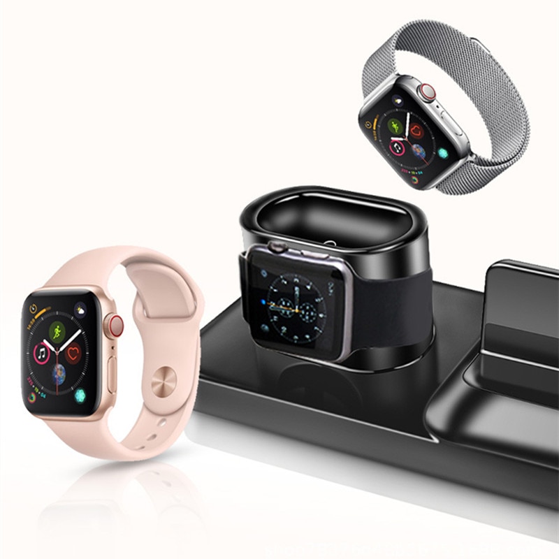 Magnetic Mobile Phone Docking Station For iPhone 11 Apple Watch 3 In 1 Charger Charging Stations Dock Yandex Dex Charge Station