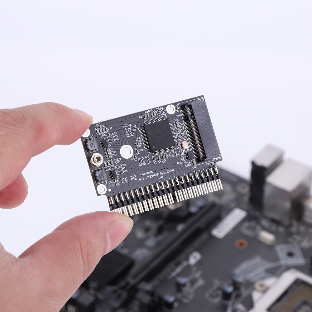 M.2 NGFF SATA SSD zu 2,5 Zoll IDE 44 Stift Adapter M.2 NGFF SATA SSD zu 2,5 IDE SATA SSD Konverter Adapter Konverter für PC Schreibtisch