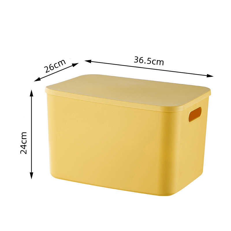 Plastic Storage Box Underwear Toy Stationery Organizer Makeup Jewelry Case Laundry Basket Kitchen Containers for Food with Lids: plum