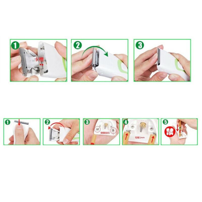 Rechargeable Hair Clipper For Kids Baby Boys Girls Wireless Electric Body Shaver Hair Trimmer Set Tool