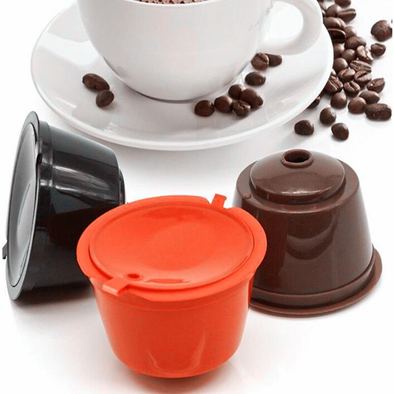 3 Stks/pak Gebruik 150 Keer Dolce Gusto Koffie Capsule Plastic Capsule Hervulbare Herbruikbare Compatibel Met Nescafe Dolce Gusto Refill