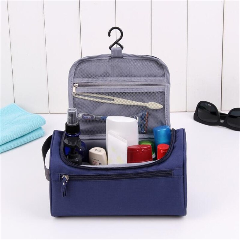 Rits Man Vrouwen Waterdichte Make-Up Tas Cosmetische Tas Beauty Case Make Up Organizer Toilettas Kits Opslag Reizen Wassen Pouch