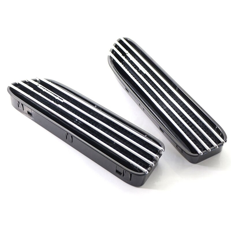 2Pcs Car Air Flow Side Fender Vents Mesh Grill Grille for BMW E60 M5 E61 E39 E90 M3 E90