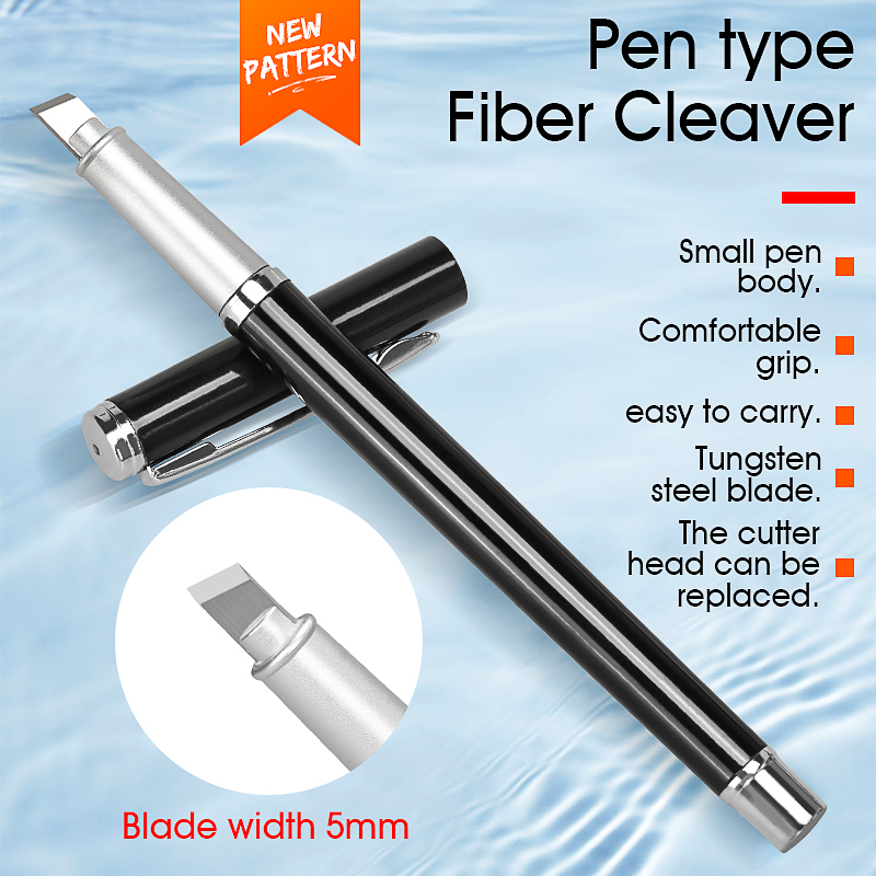 Convenient Portable Optical Fiber Pen Fiber Cutting Pen Hirakuchi Fiber Cleaver Pen Fiber Optic Scriber: Diagonal Tungsten