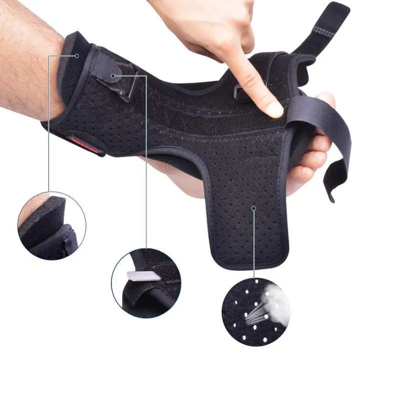 1PC Plantar Fasciitis Night Splint Adjustable Ankle Brace Foot Brace for Plantar Fasciitis Arch Foot Pain Achilles banket