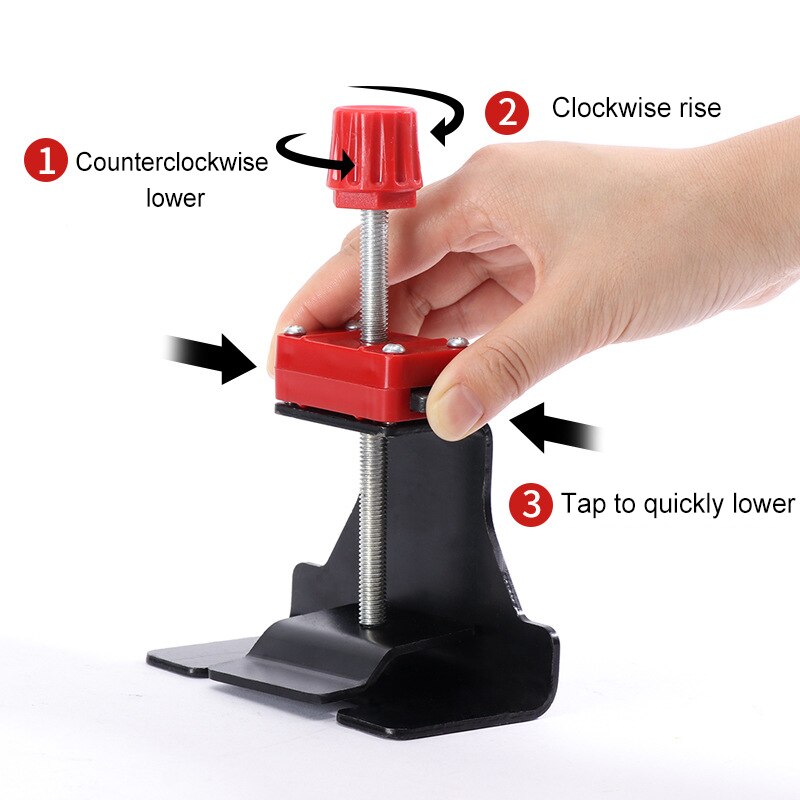 Wall Floor Tile Leveler Spacers Leveling System Tools Ceramic Level Wedges Tile Spacers Flooring Wall Support Pole Tile Leveling