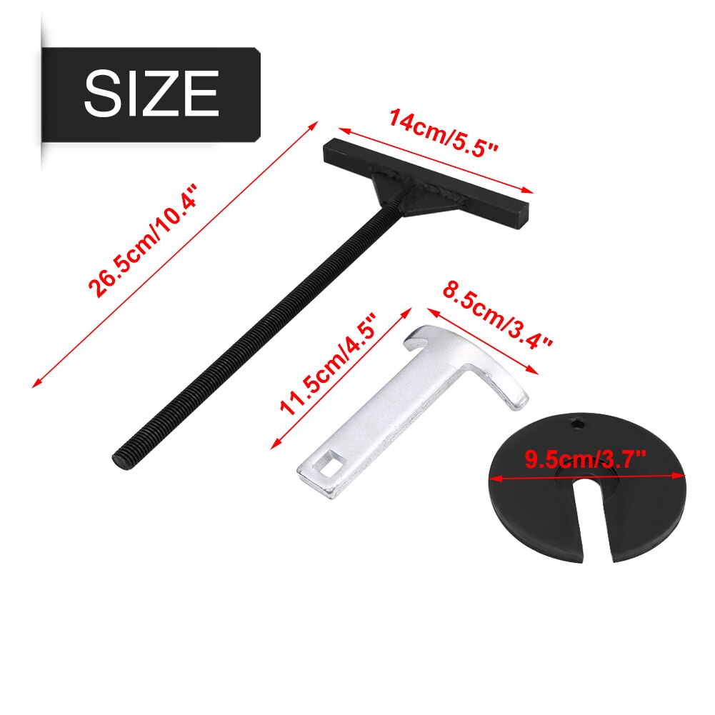 Carbon Steel Automatic Transmission Clutch Spring Compressor Removing Installing Tool Kit for Ford Ranger Grand Marquis Lincoln