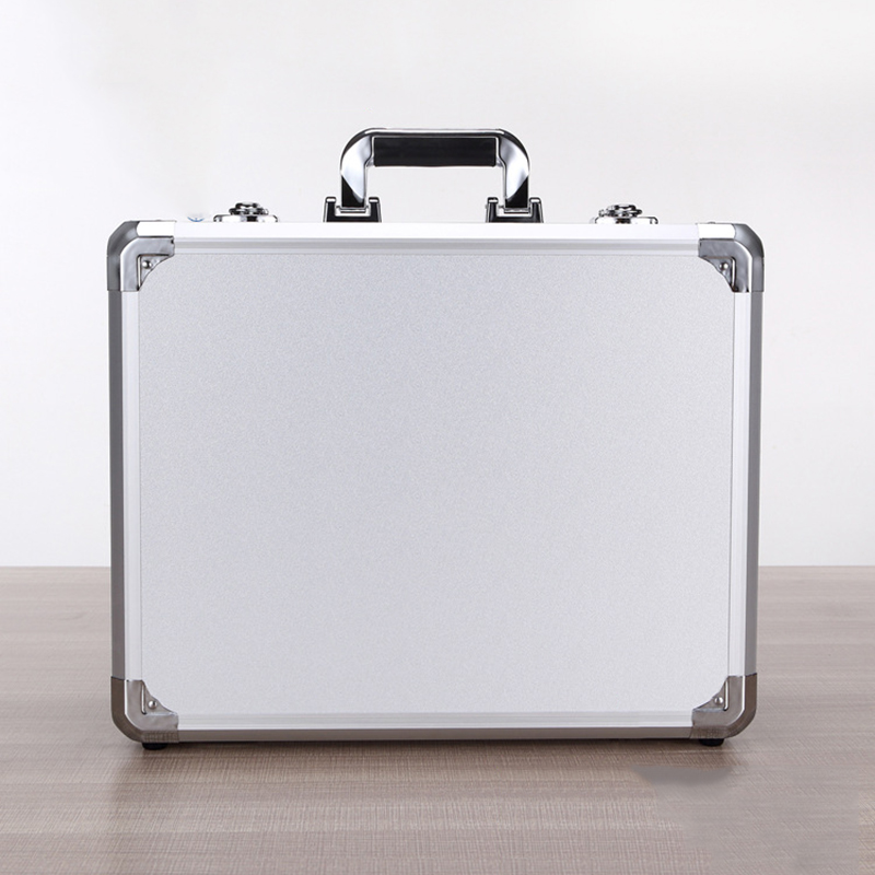 450*360*200mm Portable Safety Equipment Instrument Case Suitcase Aluminum Tool Box Impact Resistant Toolbox Tool Case with Foam
