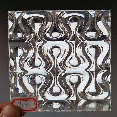 4Pieces 300x300mm Prismatic Polycarbonate Light Diffuser Sheet,Beatiful Pattern Plate For Lighting,Lamp,Lanttern Diffuser Cover