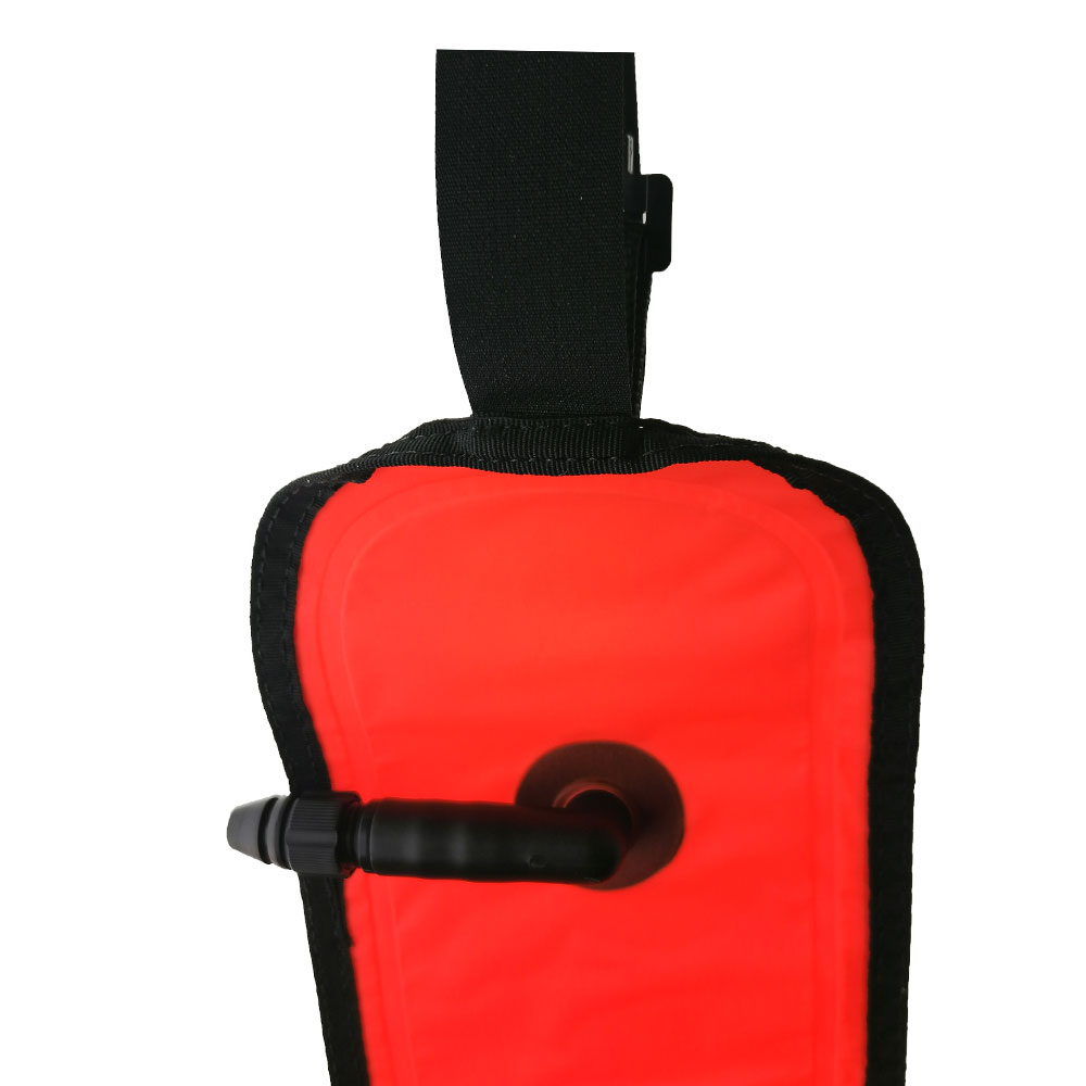 45 " oberflächenmarkierungsboje für taucher, sichtweite, sicherheitsboje, signalboje, schlauch, wurst