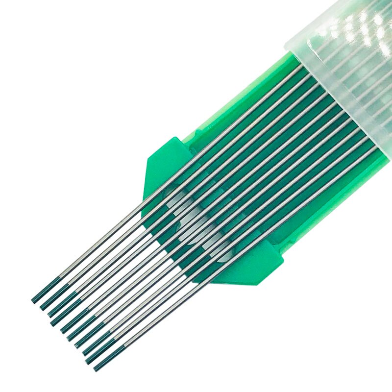 Grün Spitze Reine Wolfram Elektrode 1,6mm X 150 mmsolder Für Lözehn Aluminium Lot Für Lözehn Aluminium Schweißen Elektroden