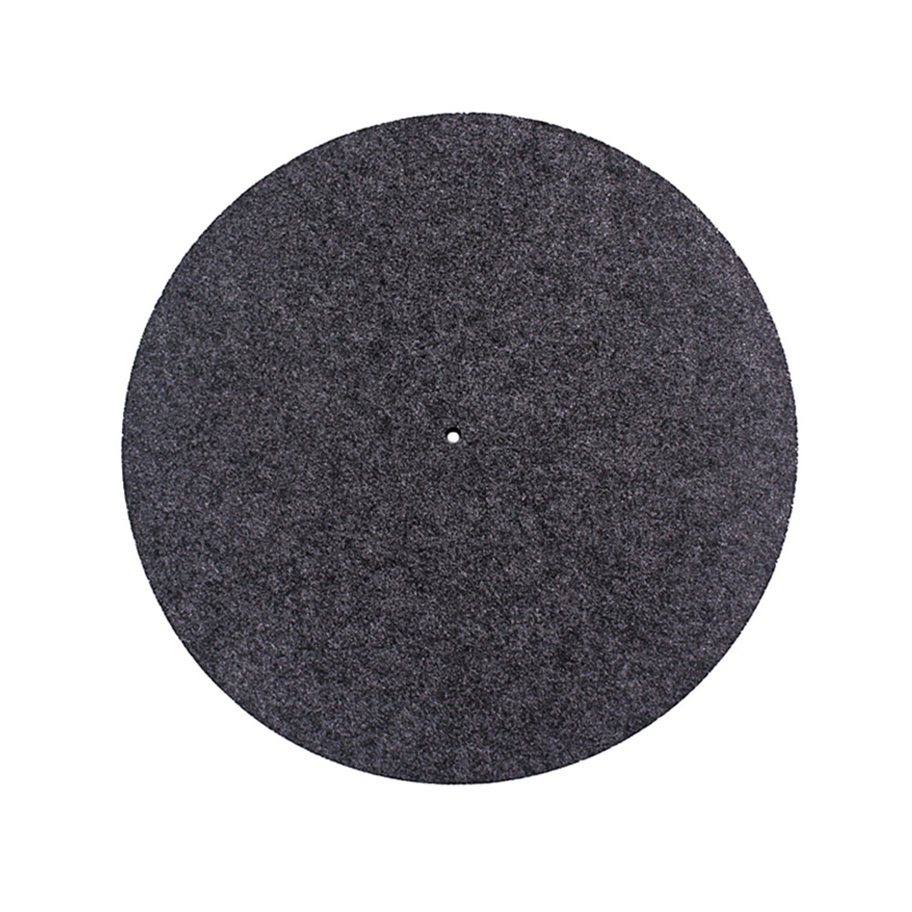 2mm Vinyl Disc Turntable Felt Anti Slip Mat for Phonograph LP Record Player: Default Title