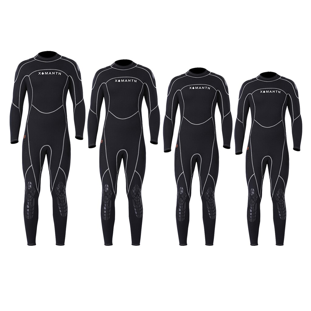 3 Mm Male Diving Wetsuit One-Piece Diving Suit Jumpsuit Rash Guard Scuba Diving Wetsuit for Water Sports