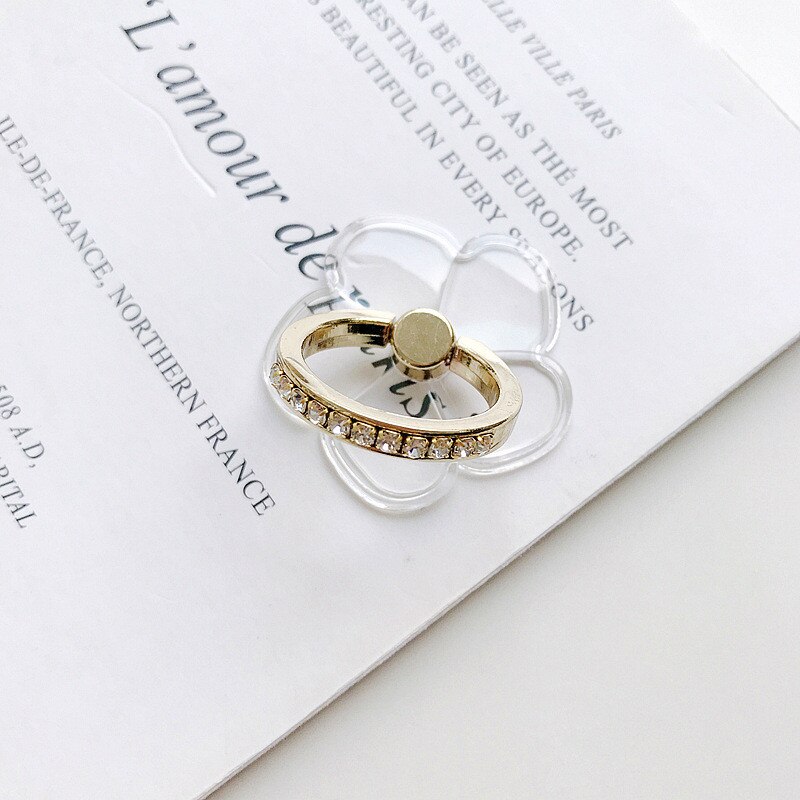 10Pcs Clear Mobiele Telefoon Strass Ring Houder Telefoon Cellulaire Ondersteuning Accessoires Telefoon Stand Socket Voor Alle Smartphone: 03