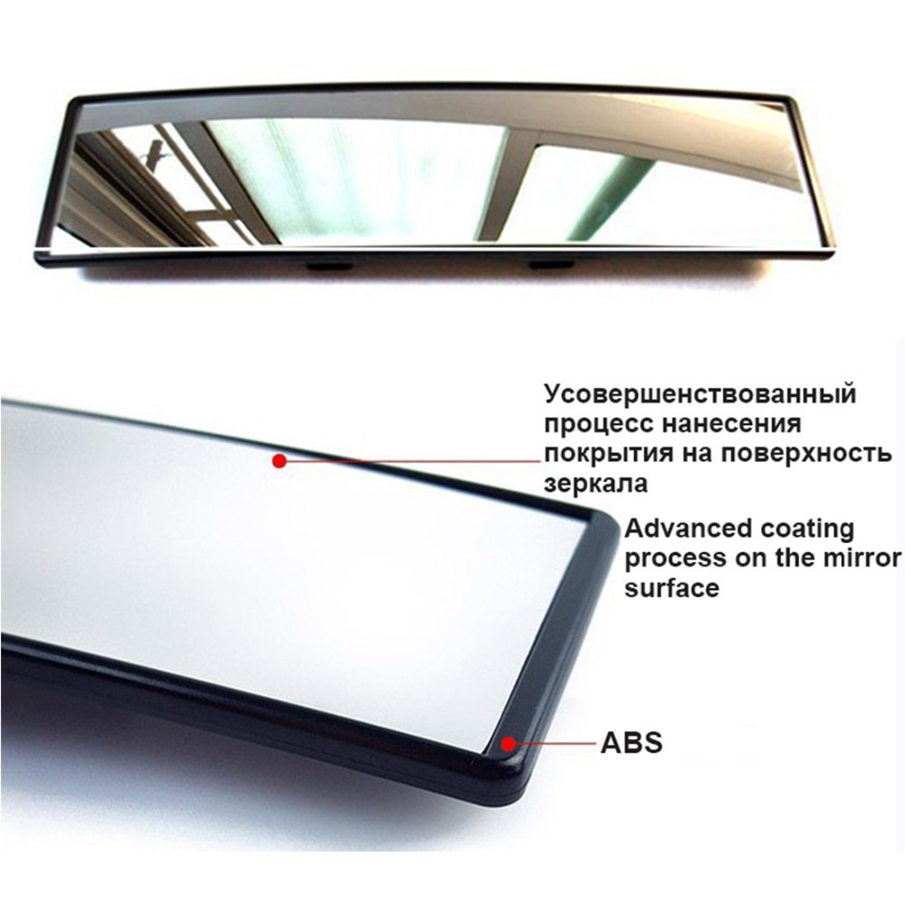 300/270/240Mm Auto-interieur Anti-Glare Achteruitkijkspiegel Grote Spiegels Clip-Op Breed hoek Panoramisch Spiegel Baby Achteruitkijkspiegel