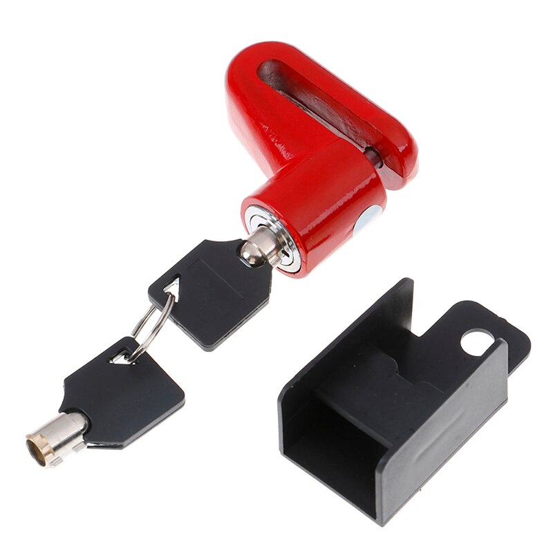 1 Pcs Anti Theft Disk Disc Brake Rotor Lock For Scooter Bike Safety Lock For Outdoor Motorcycle Bicycle Cycling Accessories: Default Title