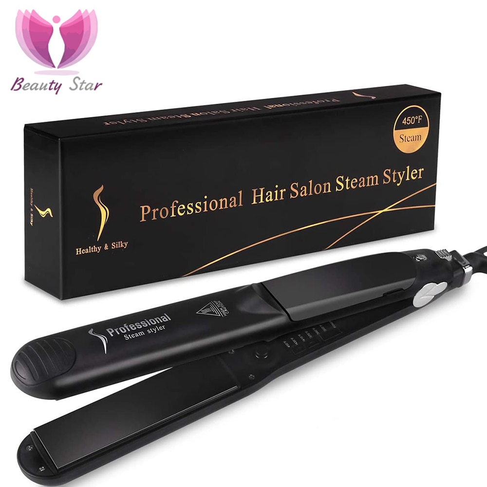 Stoom Stijltang Keramische Vapor Hair Curler Salon Haar Stijltang Haar Stijltang Curler Styler Hair Styling Tool