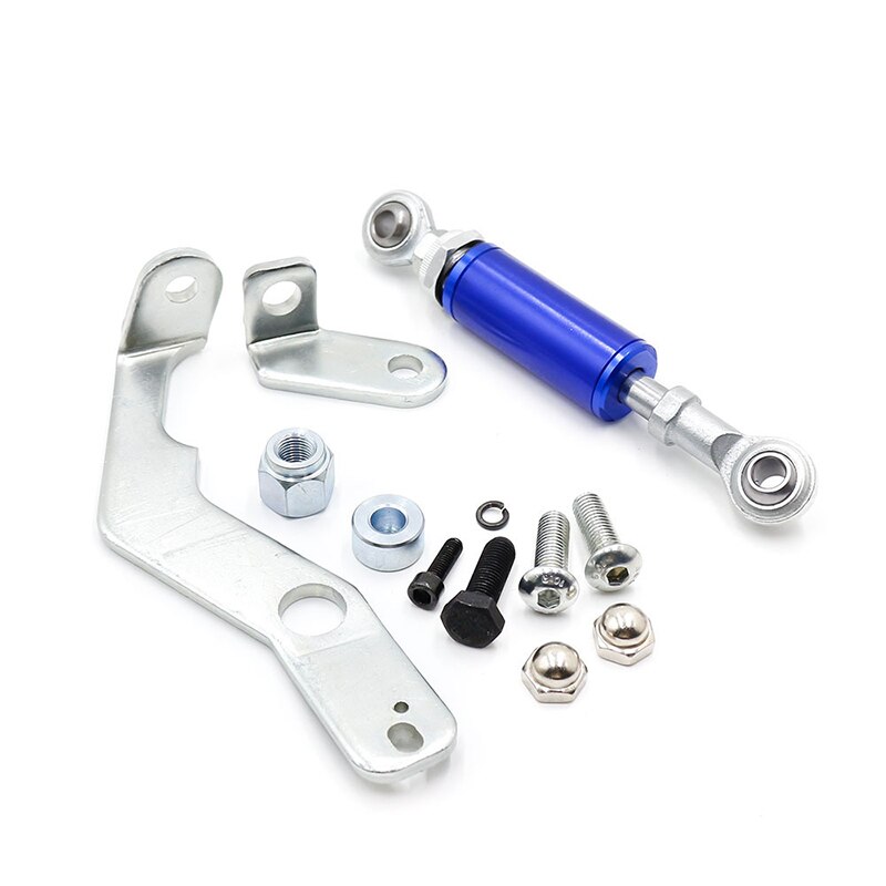 Hamsit Car modified Aluminum Engine Torque Damper Brace Kit Shock Absorber For 92-00 Honda Civic EG EK D15A2 D16A: Blue