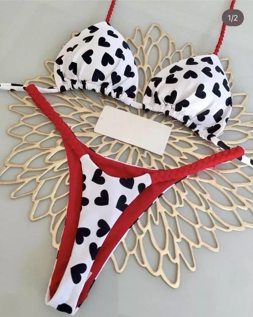 Sexy femmes Bikini plage maillot de bain deux pièces ensemble