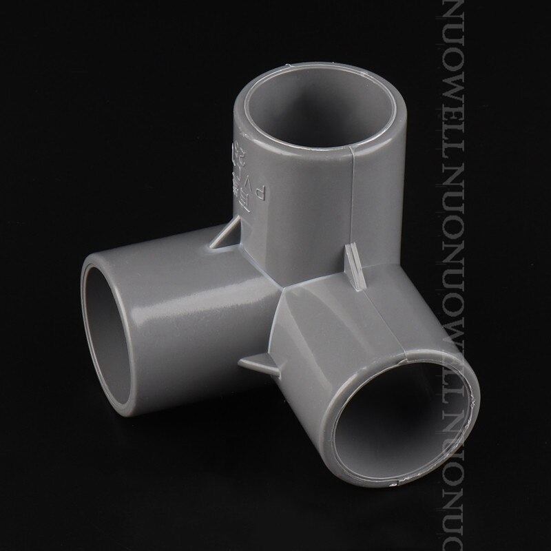 5 stk i .d 20 ~ 110mm pvc rørforbindelser pvc 3- vejs konnektor vandrør fatning konnektor vandingsrør fittings gør-det-selv-værktøj