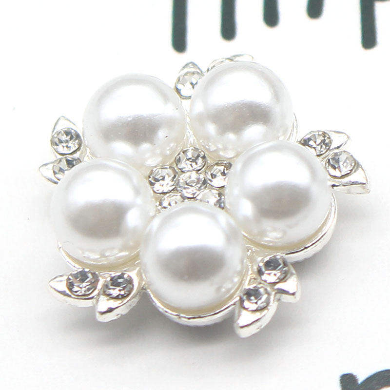 21MM guzik perłowy z kwiatkiem na odzież Diy Manualidades ozdobny kolorowy guzik do szycia Rhinestone do robótek ręcznych: 43