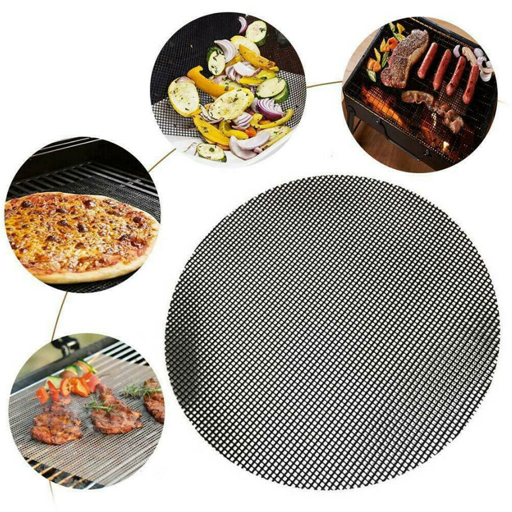 Thuis Grill Mat Bbq Grill Mesh Mat Non-stick Koken Sheet Liner Vis Camping