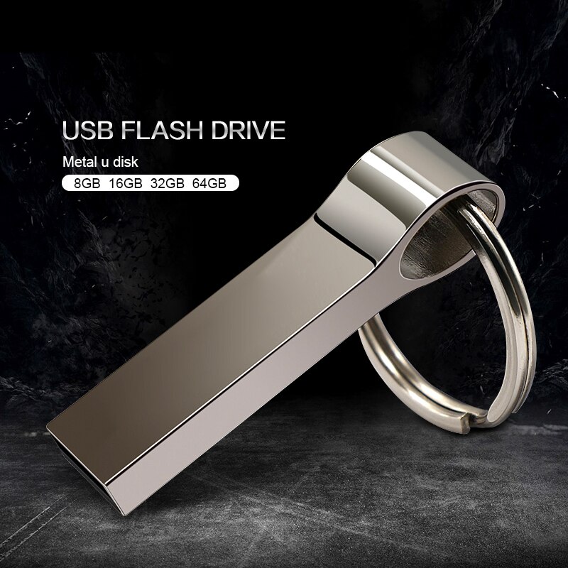 Metal USB Flash Drive Pen Drive 32GB 16GB 8GB 4GB High Speed Usb Flash Drive 64gb 128gb 256gb Usb Memory Disk 512gb pendrive