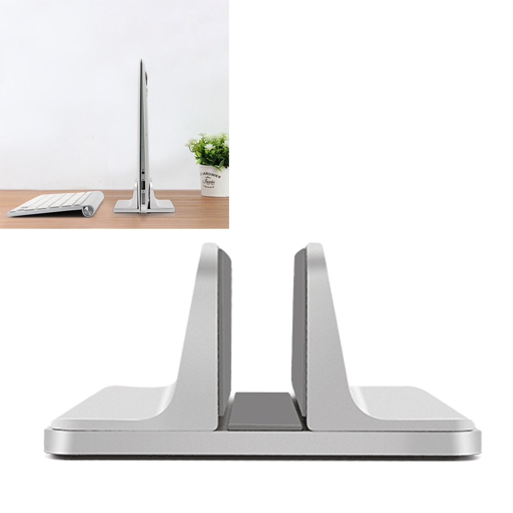 Verticale Laptop Stand Aluminium Dikte Verstelbare Desktop Stand Cooling Stand Computer Stand voor MacBook Pro Air